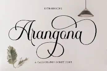 Arangona font