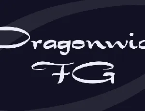Dragonwick FG font