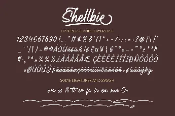 Shellbie font