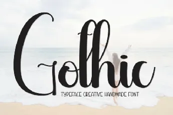 Gothic Script Typeface font