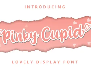 Pinky Cupid font