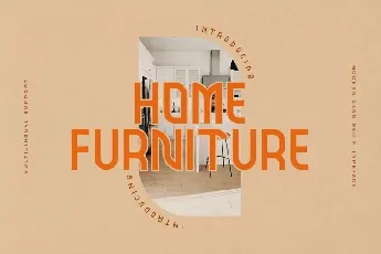 Home Furniture font