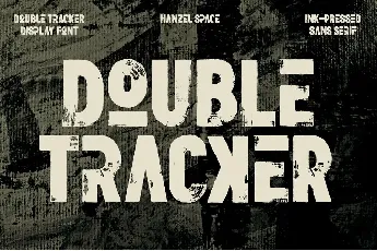 Double Tracker font