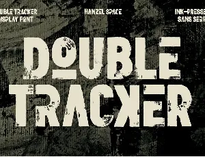 Double Tracker font