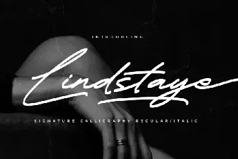 Lindstaye font