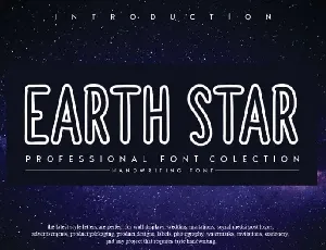 EARTHSTAR Display font