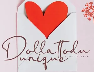 Dollattodu Handwritten font