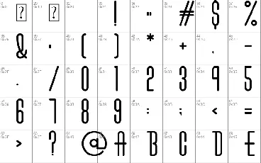 Oblo font