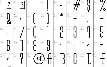 Oblo font