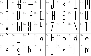 Oblo font