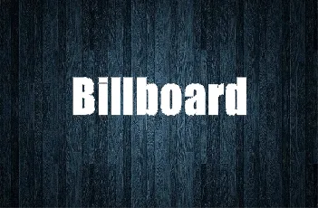 Billboard Family font