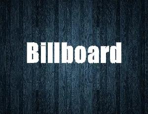 Billboard Family font