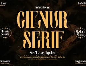 Cienur font