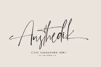 Austhedik font