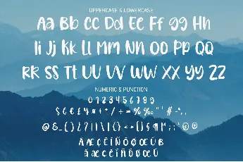 HELLO BEAUTIFUL EART font