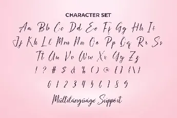 Romantic Angel Demo font