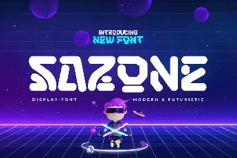 SAZONEtrial font