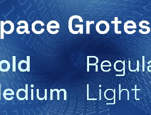 Space Grotesk font