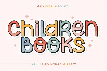 Children Books Display font