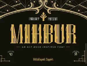 Mihbur font