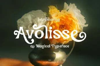 Avolisse Magical font