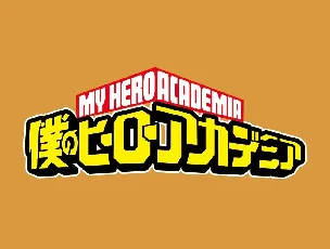 My Hero Academia font