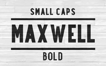 Maxwell Sans Free font