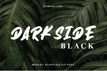 Darkside Black font