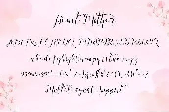 Heart Mother font