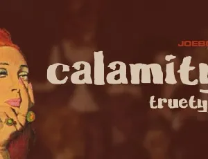 calamityJoe font