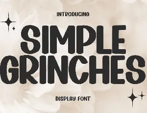 Simple Grinches font