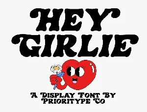 Hey Girlie font