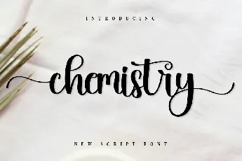 Chemistry Typeface font