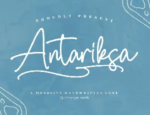 Antariksa font