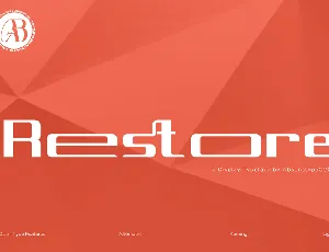 Restore font