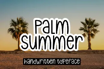 Palm Summer font