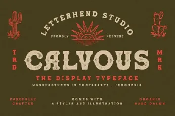 Calvous font