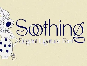 Soothing font