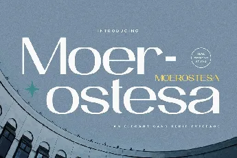 Moerostesa font