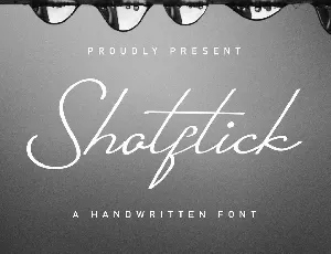 Shotflick font