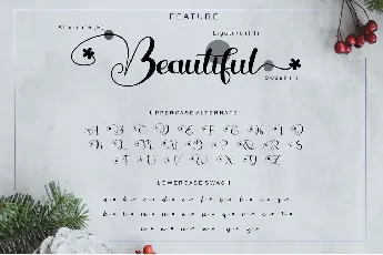 Beautiful Variella font