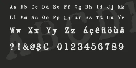 zai Olivetti Lettera 22 Typewriter font