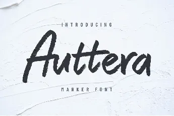 Auttera font