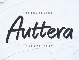 Auttera font