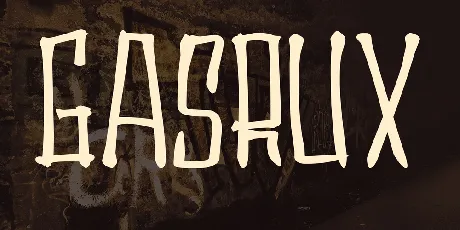 Gasrux font