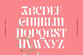 Vintage Fashion font