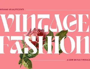 Vintage Fashion font