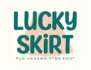 Lucky Skirt font