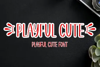 Playful Cute Display font