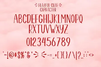 Playful Cute Display font